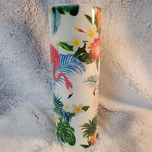 Exotic Pink Flamingo 20oz Skinny Tumbler